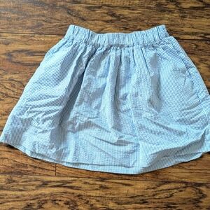 💥3/$24 Crewcuts Blue and White‎ Striped Skirt